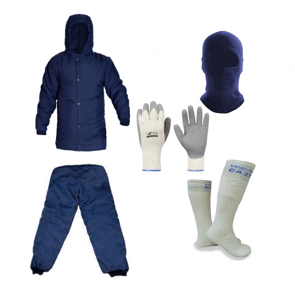 Conjunto Câmara Fria Japona Calça-balaclava-meião-luva Term