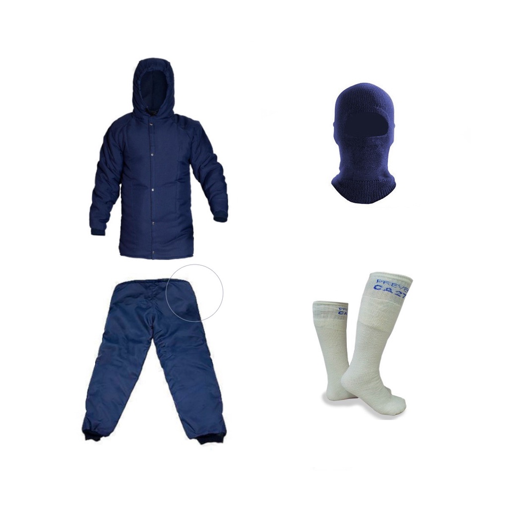 Conjunto Câmara Fria Japona E Calça T.60 + Balaclava + Meião
