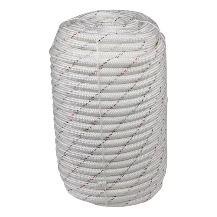Corda 12mm Para Trava Quedas - Linha De Vida C/ 100 Metros