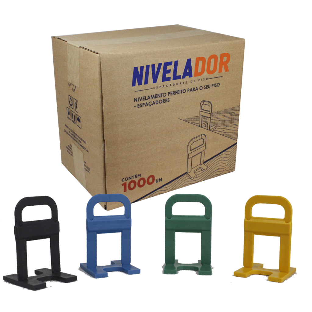 Espaçador Nivelador P/ Porcelanato Piso Cerâmica 1000 Peças