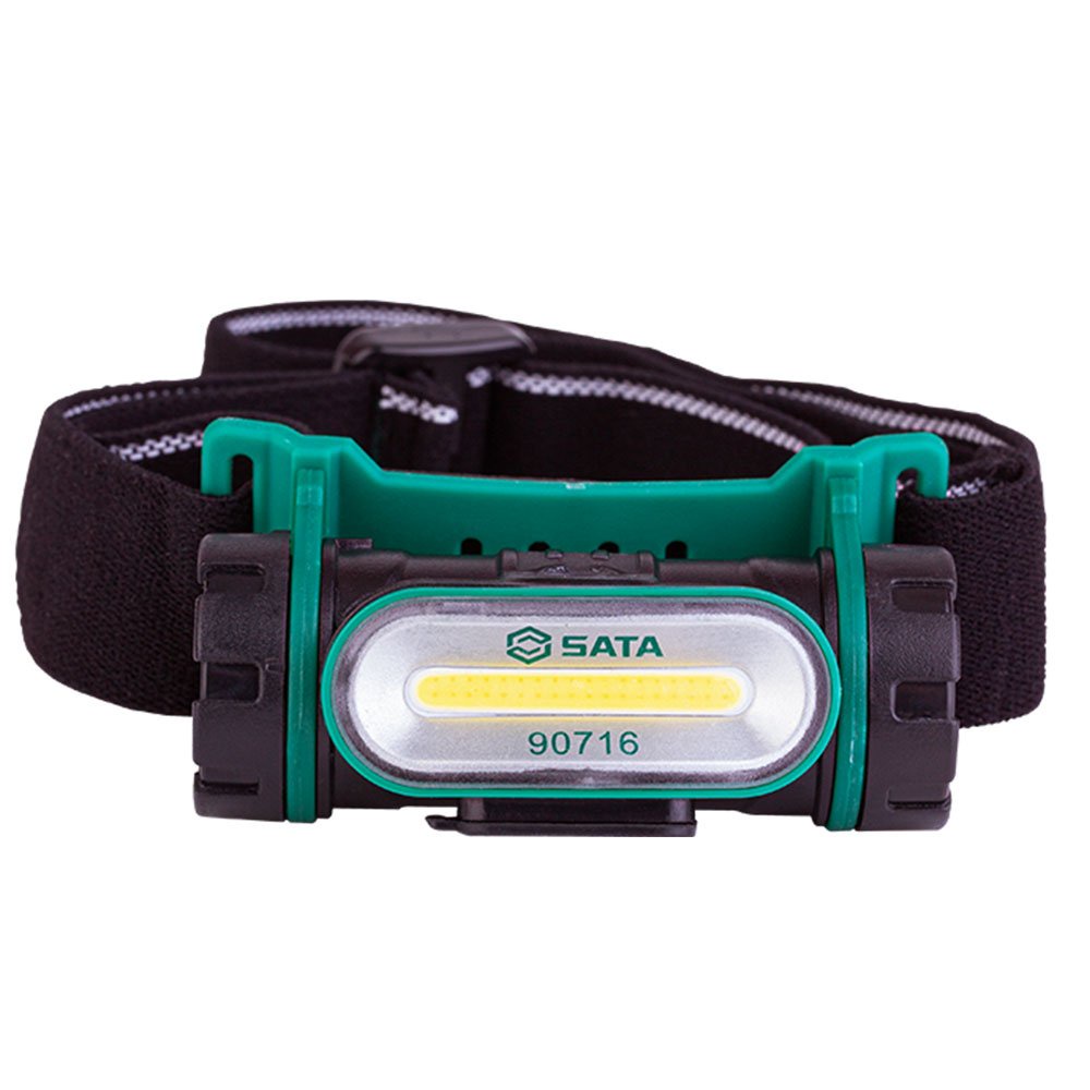 Lanterna De Cabeça Com Led 125 Lm 3 Opções Sata 90716