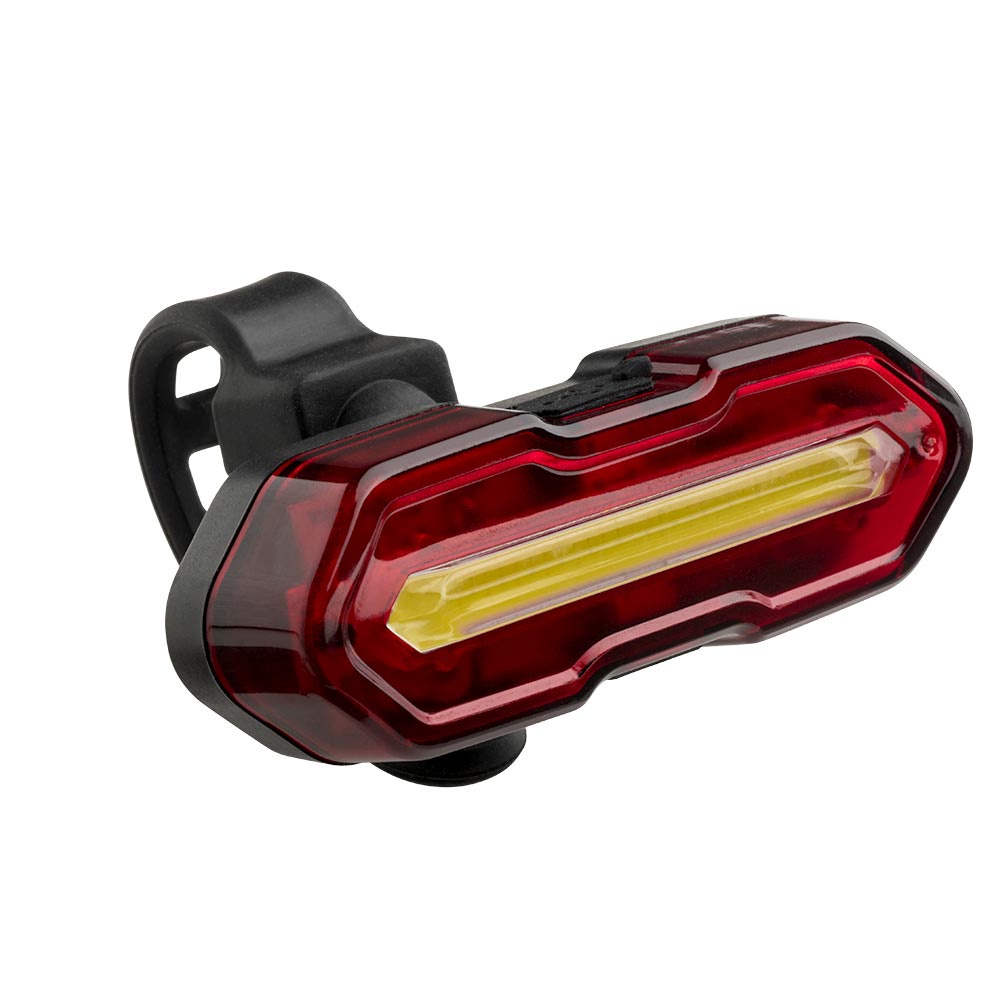 Sinalizador De Bike Dianteiro Ou Traseiro Usb Alcance 120m