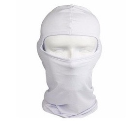 Touca Ninja Térmica Balaclava De Moletom Branca